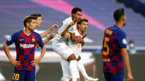 Bayern Münih, Barcelona'yı 2 farkla yendi