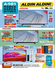 3 Kasım Perşembe A-101 kataloğu