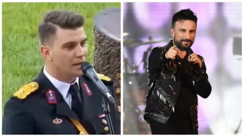 Tarkan'dan teğmene: Güzel söylemişsin teğmen kardeş