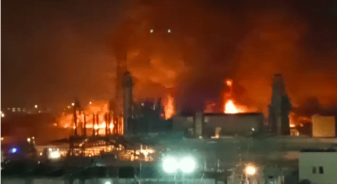 Bursa Organize Sanayi'de fabrika yangını!