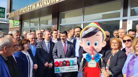 İYİ Parti enflasyon verilerini protesto etti: TÜİKYO