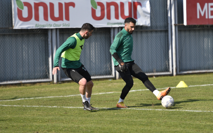 Bursaspor, Menemen FK maçına hazırlanıyor