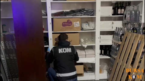 Bursa'da yılbaşı öncesi sahte içki operasyonu