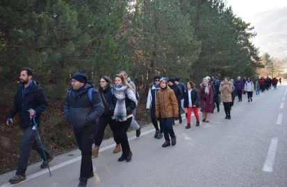 Mysia Yolları’nda yılın ilk yürüyüşü