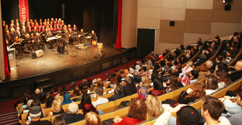 Nilüfer'de yeni yıla türkülerle merhaba dediler