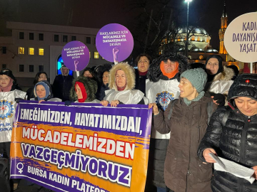 Bursa Kadın Platformu: Barutçu Tekstil işçileri yalnız değildir