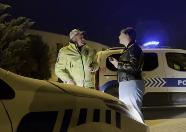 Bursa'da çevirmeye takılan araçtaki kişi: Ben Mesut komiserimi istiyorum