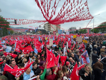Cumhurbaşkanı adayı Kemal Kılıçdaroğlu Bursa'da