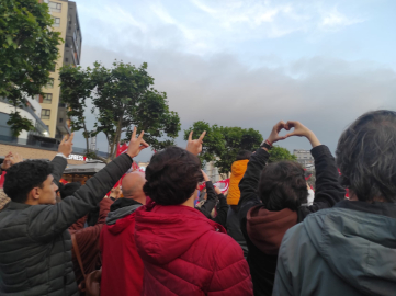 Nilüfer’de coşkulu 19 Mayıs yürüyüşü