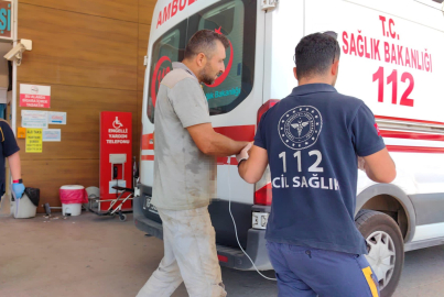 Bursa'da iş kazası: Elini makineye kaptıran işçinin parmağı koptu