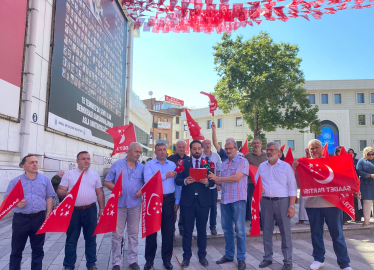 Saadet Partisi Bursa’dan seslendi: Milletimize, doğaya ve insan onuruna sahip çıkacağız
