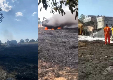 Yine Bursa yine yangın: 100 dönüm tarla kül oldu