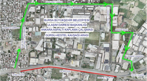 Bursa-Ankara yolu trafiğe kapatılacak