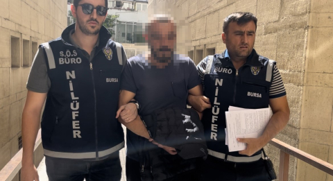 Bursa'da erkek şiddeti: Tutuklama talebiyle adliyeye sevk edildi