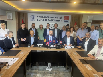 CHP Bursa'dan tezkereye tepki: Ülkemizde yabancı asker postalı istemiyoruz