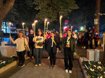 CHP Osmangazi'den Cumhuriyet yürüyüşü