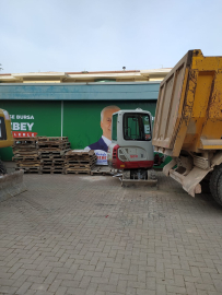 Mustafa Bozbey'in yerel seçime yönelik afişleri kapatılmaya çalışıldı!