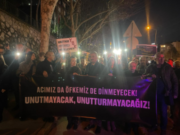 6 Şubat depremlerinde hayatını kaybedenler Bursa’da anıldı