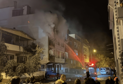 Mudanya'daki yangın yürekleri ağza getirdi