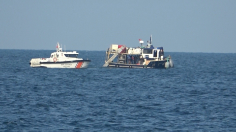 Marmara Denizi'nde kayıp mürettebatı arama çalışmaları 12'nci günde