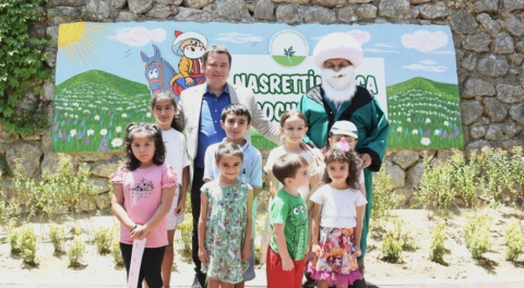 Başkan Aydın sözünü tuttu: Nasrettin Hoca Parkı hizmete açıldı