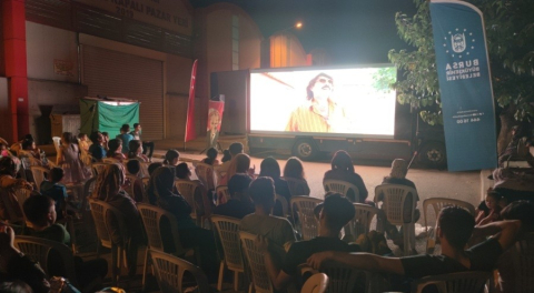 'Kamyoled Sineması'dan Bursalılara açık havada sinema keyfi