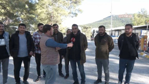 Fernas işçilerinin Soma'da işverenle görüşmesi başladı