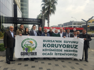 Orhaneli'deki maden ocağı mücadelesinde sona gelindi: "Bursalılar'ın suyuna yapılmış tehdittir"