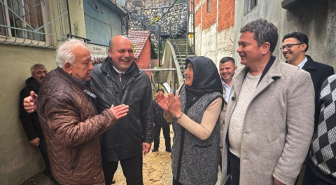 Başkan Aydın, Ertürk ailesinin doğalgaz sıkıntısını çözdü
