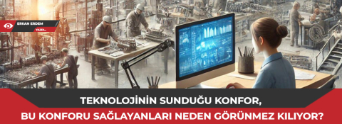 Teknolojinin sunduğu konfor, bu konforu sağlayanları neden görünmez kılıyor?