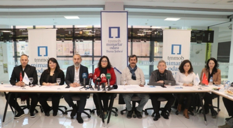 Mimarlar Odası Bursa Şubesi: İmar affı girişimi utanç vericidir