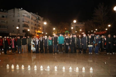 6 Şubat’ta hayatını kaybedenler Mudanya’da anıldı