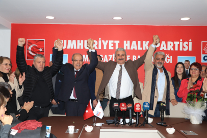 CHP Osmangazi İlçe Başkanlığı'nda devir teslim gerçekleşti