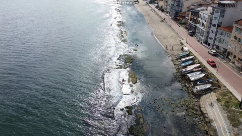 Marmara Denizi 10 metre geri çekildi