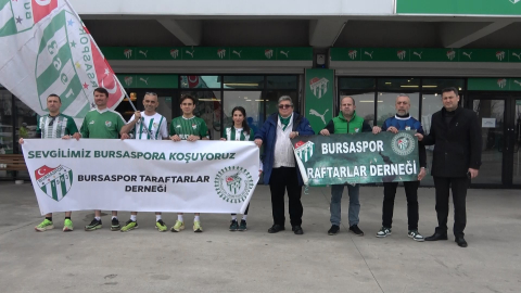 Taraftarlar Sevgililer Günü'nde Bursaspor'a koştular