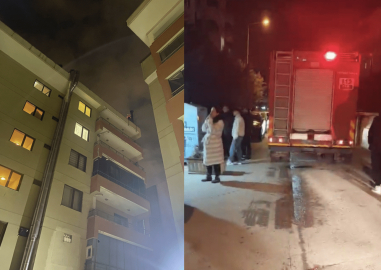 Nilüfer’de restoran bacasında yangın: 2 bina tahliye edildi