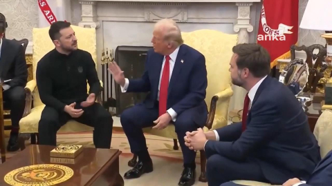 Beyaz Saray'da gerginlik: Trump ve Zelenski kameralar önünde tartıştı
