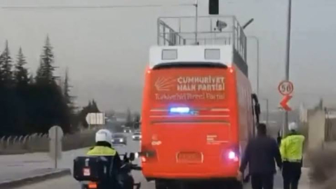 Ali Mahir Başarır paylaştı: CHP'nin otobüsü kaçırıldı