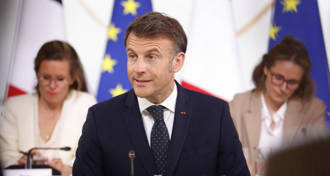 Macron'dan Trump'a 'vergi' tepkisi: ABD'liler fakir hale gelecek