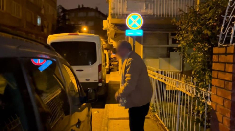 Bursa'da alkollü yakalanan sürücü polisi kayda aldı