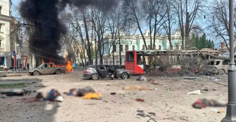 Rusya’dan Ukrayna’ya balistik füze saldırısı