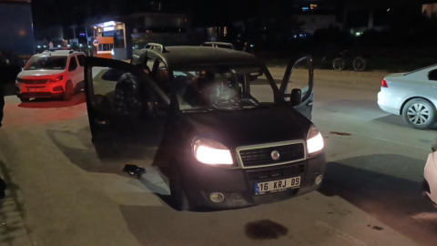 Bursa'da silahlı saldırı: Otomobiliyle seyir halindeyken vuruldu