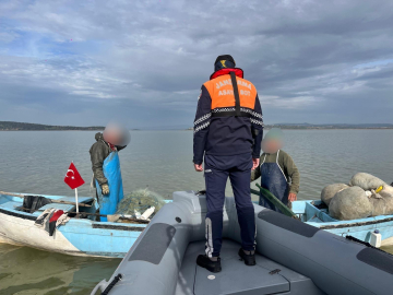 Uluabat Gölü’nde usulsüz avcılığa ceza yağdı