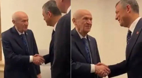 Bahçeli ve Özgür Özel'den aylar sonra görüntü: Çok hareketlisiniz, maşallah