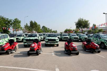Bursa Büyükşehir, Tarım Peyzaj A.Ş. filosunu güçlendirdi