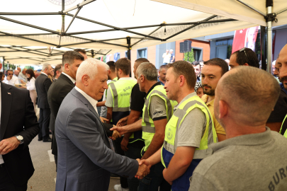 Başkan Bozbey, Büyükşehir ailesiyle bayramlaştı