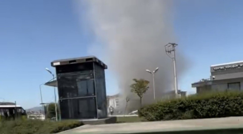 Bursa'da hortum paniği