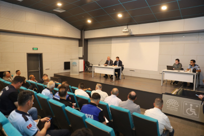 Bursa'da zabıta teşkilatından Kurban Bayramı öncesi koordinasyon toplantısı