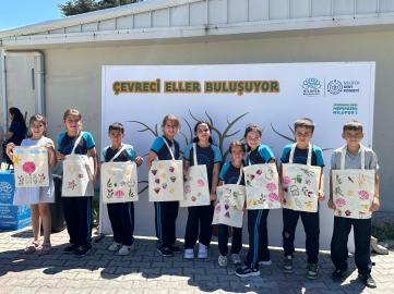 Nilüfer'de minik eller çevre için buluştu