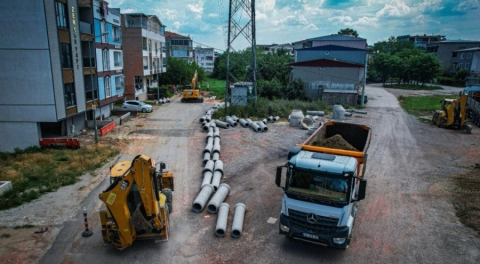 Bursa Büyükşehir Belediyesi, altyapı projelerini aralıksız sürdürüyor